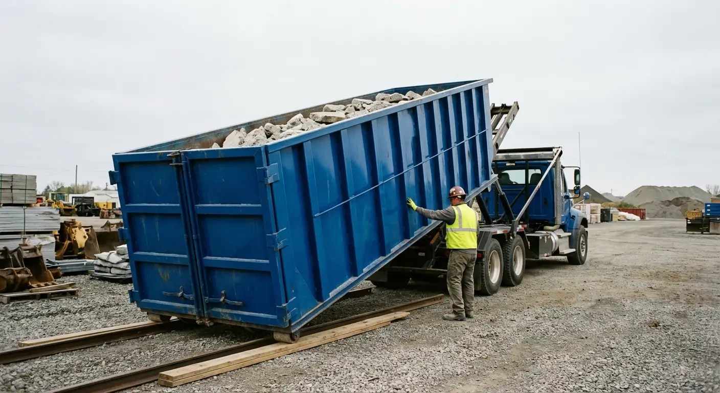 Heavy duty concrete dumpster specifications in Garland, TX