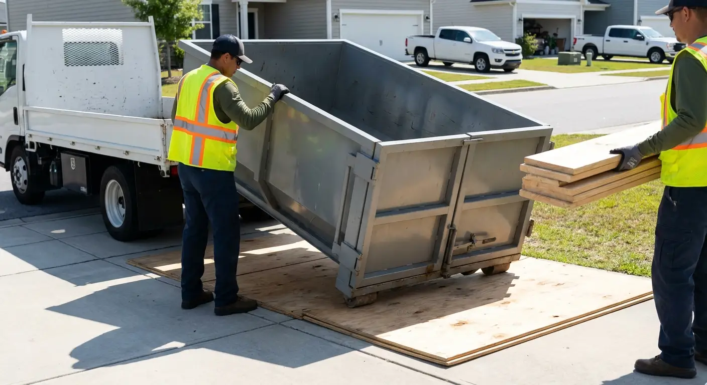 Driveway protection protocols in action in Garland, TX